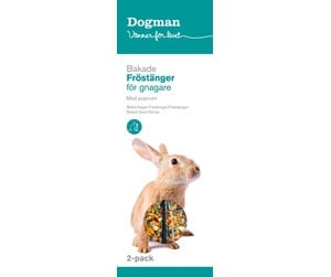 Smådyr - Dogman Frøstenger popcorn 2-pack - 992709