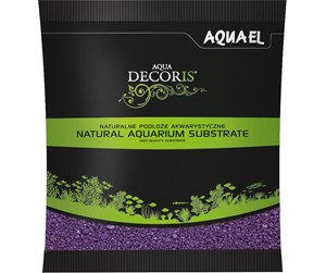 Fisk - AQUAEL Akvariegrus Decoris Lila 1kg - 975175