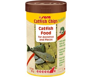 Fisk - SERA Catfish Chips Nature 95g 250ml - 914554