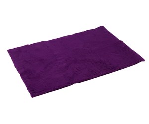 Hund - Dogman Fleece Mat Malva Lilla L 100x150cm - 811205