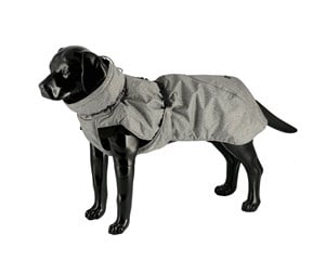 Hund - Dogman Dog Winter Coat Grey 25cm - 757039