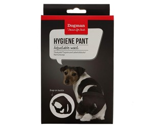 Hund - Dogman Adjustable Female Dog Diaper XS 16-28cm - 792000