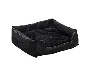 Hund - Dogman Bed Buddy Rectangular L Black 70x60x21cm - 805756