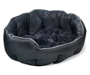 Hund - Dogman Bed Buddy Oval Black XL 90x70x26cm - 805762