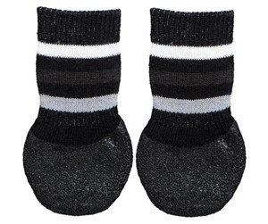 Hund - Trixie Dog Socks non-slip L–XL 2 pcs. Black - TX19525