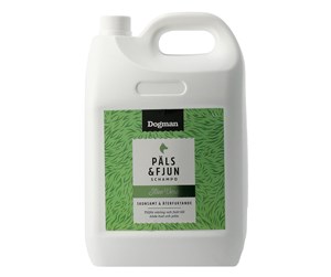 Hund - Dogman Pels & Dun Sjampo Aloe Vera 5L - 603302