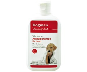 Hund - Dogman Antiklø shampo 250 ml - 612250