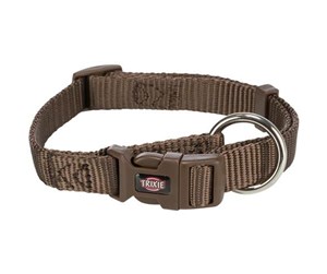 Hund - Trixie Premium Collar XS–S: 22–35 cm/10 mm hazelnut - TX201426