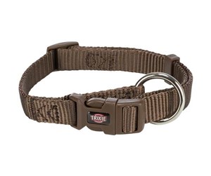 Hund - Trixie Premium Collar XXS–XS: 15–25 cm/10 mm hazelnut - TX202126