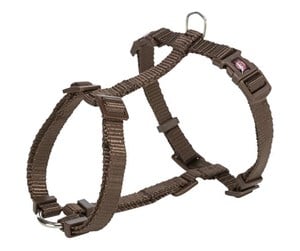 Hund - Trixie Premium H-Harness L: 60–87 cm/25 mm hazelnut - TX204926