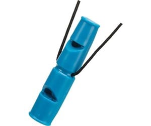 Hund - Trixie Double-tone Whistle 7.5 cm assorted colours - TX2261