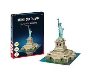 Puslespill - Revell 3D Puzzle Building Kit - Statue of Liberty 3D Puslespill - 00114