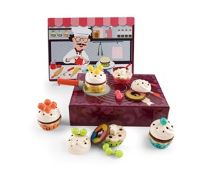 Rollelek - TOPBRIGHT Wooden Cupcakes Playset - 120449