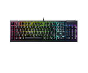 Tastatur - Razer BLACKWIDOW V4 X - GREEN SWITCH - Gamingtastatur - Nordisk - Svart - RZ03-04700600-R3N1