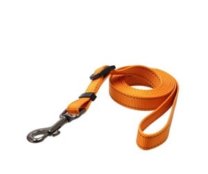 Hund - Dogman Just. kobbel Iris orange 10mm - 223024