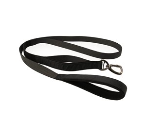 Hund - Dogman Sportkoppel Emmi svart S/M - 223700