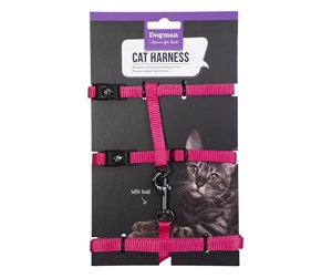 Katt - Dogman Kattesele-set Findus Rosa - 225221