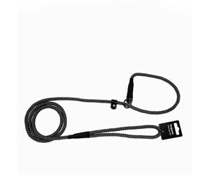 Hund - Dogman Retriever Leash Iris 160cm Black - 252110