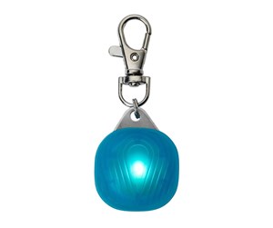 Hund - Dogman Dog Safety Light Flashing Lamp Burger LED Turquoise - 260626