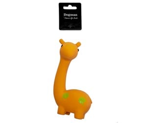 Hund - Dogman Dog Toy Lama Orange 15cm - 333350