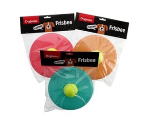 Hund - Dogman Hundeleke Frisbee m tennisball - 333449