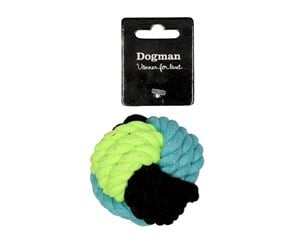 Hund - Dogman Hundeleke Tau ball 7,5cm - 333551