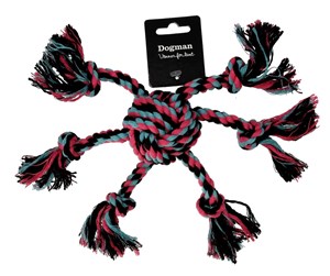 Hund - Dogman Hundeleke Tauedderkopp 28cm - 333558