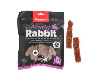 Hund - Dogman Slices of Rabbit 300g - 479341