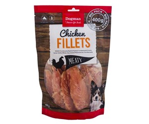 Hund - Dogman Chicken Fillets 400g - 310434