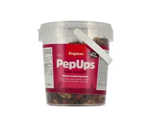 Hund - Dogman Pep Ups Mini Hearts 450g - 472524