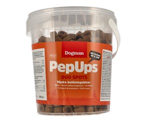 Hund - Dogman Pep Ups Duo Spots 500g - 472519