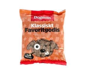 Hund - Dogman Klassiske hundegodbiter 750g - 448908