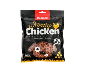 Hund - Dogman Chicken Cubes 300g - 310432