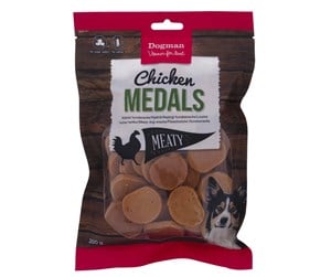 Hund - Dogman Chicken Medals 300g - 310431