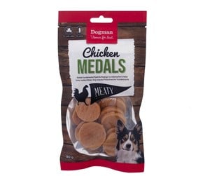 Hund - Dogman Chicken Medals 80g - 310422