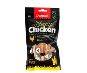 Hund - Dogman Chicken Chewbones 60g/3st - 310424