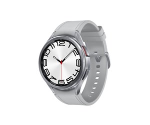 Smartklokke, Smartwatch & Sportsklokke - Samsung Galaxy Watch6 Classic 47mm - Silver - SM-R960NZSAEUB