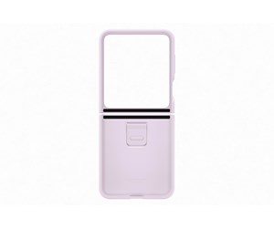 Mobil - Deksel og etui - Samsung Galaxy Z Flip5 Silicone Case with Ring - Lavender - EF-PF731TVEGWW