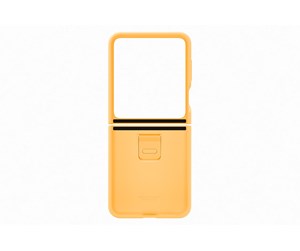 Mobil - Deksel og etui - Samsung Galaxy Z Flip5 Silicone Case with Ring - Apricot - EF-PF731TOEGWW