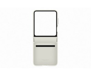 Mobil - Deksel og etui - Samsung Galaxy Z Flip5 Flap ECO-Leather Case - Cream - EF-VF731PUEGWW