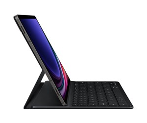 Nettbrett - Andre tilbehør - Samsung Galaxy Tab S9+ Book Cover Keyboard Slim - Black (Nordic) - EF-DX810BBEGSE