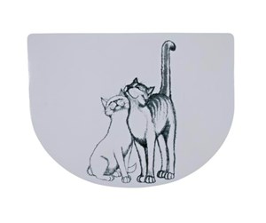 Katt - Trixie Place Mat Pussy Cats 40 × 30 cm white - TX24540