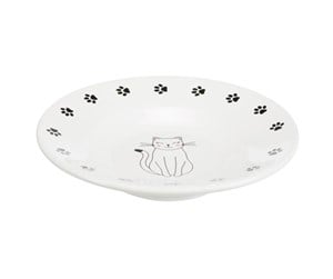 Katt - Trixie Ceramic Bowl ø 15 cm white - TX24651