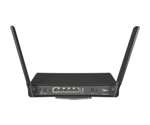 Ruter - MikroTik hAP ax³ AX Home Access Point 2.5 Gigabit Ethernet PoE WPA3 - Wireless router Wi-Fi 6 - C53UiG+5HPaxD2HPaxD