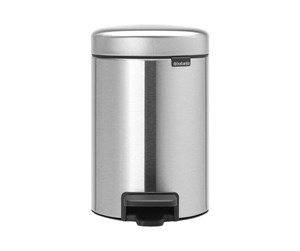 Rengjøring - brabantia newIcon - rubbish bin - 3 L - matt steel - 11 21 64