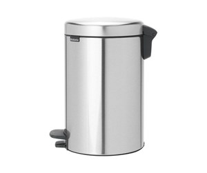 Ergonomi - brabantia newIcon - rubbish bin - 12 L - matt steel - 11 20 41