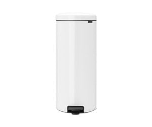 Rengjøring - brabantia newIcon - rubbish bin - 30 L - white - 11 17 85