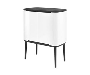 Kjøkkentilbehør - brabantia Bo Touch Bin - rubbish bin - 34 L - white - 31 35 47