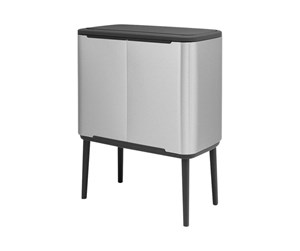 Rengjøring - brabantia Bo Touch Bin - rubbish bin - 33 L - matt steel - 31 60 81