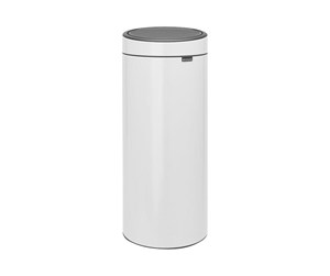 Rengjøring - brabantia Touch Bin New - rubbish bin - 30 L - white - 11 51 41